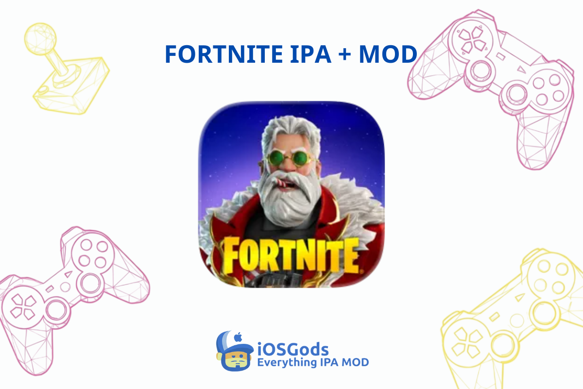 Download Fortnite 39.50 IPA MOD Unlocked Skins, Aimbot Capabilities