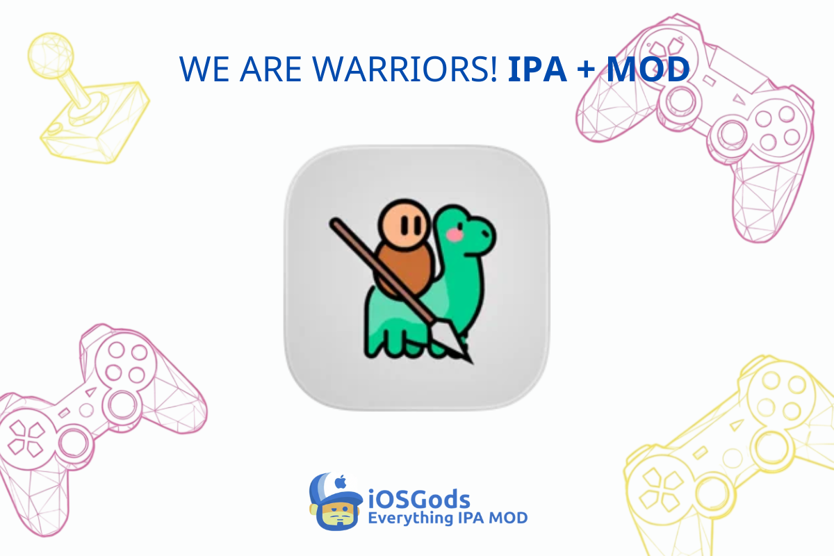 Download We Are Warriors! 1.63.2 IPA MOD Unlimited Gems, And Unlimited Food