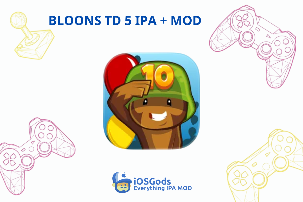 Download Bloons TD 5 IPA MOD v45842 [Unlimited Monkey Money, Fully Unlocked Towers] for iOS