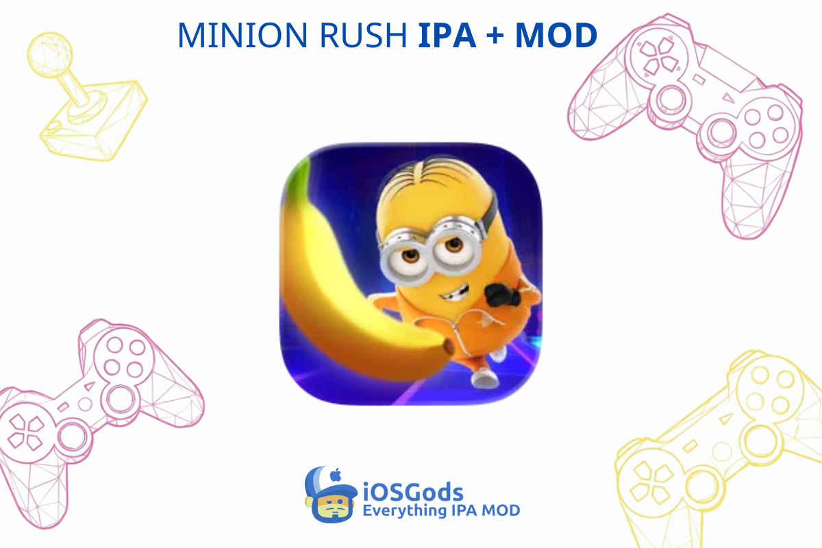 Download Minion Rush 12.7.0 IPA MOD Infinite Resources (Bananas And Tokens)