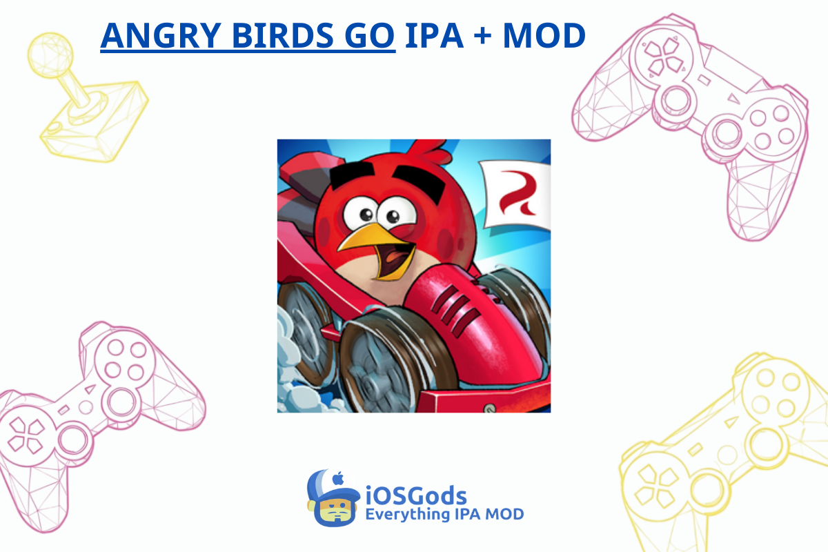 Download Angry Birds Go IPA MOD v2.9.3 [Unlimited Gems & Coins, Infinite Energy] for iOS