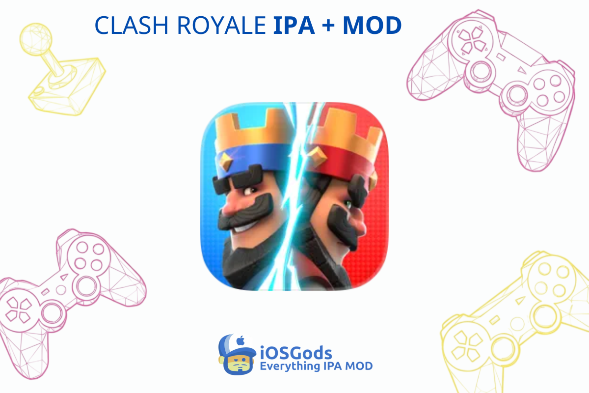 Download Clash Royale 13.300.33 IPA MOD Unlimited Gems And Gold